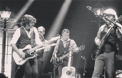 Quique González, en el concierto del sábado en el Circo Price.