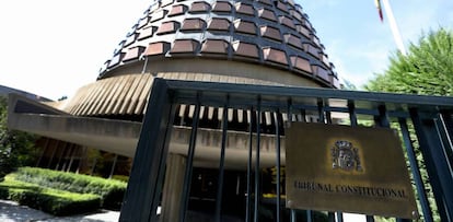 The Spanish Constitutional Court in Madrid.