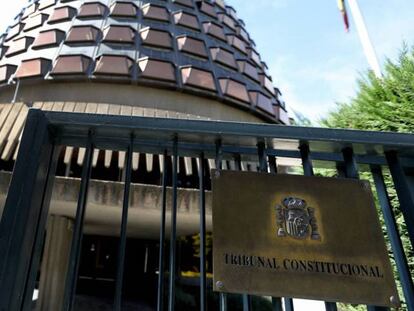 The Spanish Constitutional Court in Madrid.