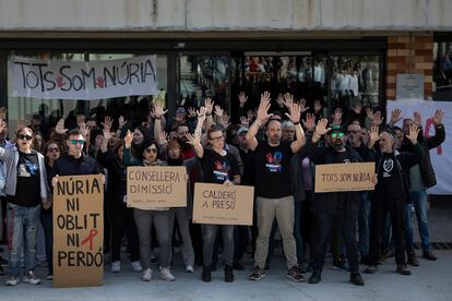 Protesta de funcionarios de prisiones