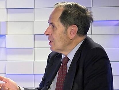 Manuel Fernández-Fontecha durante la entrevista en EL PAÍS.