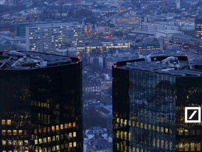 Sede de Deutsche Bank, en Fr&aacute;ncfort (Alemania).