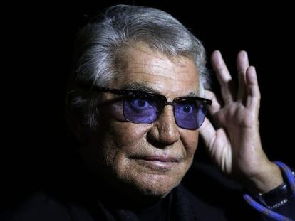 El dise&ntilde;ador Roberto Cavalli.