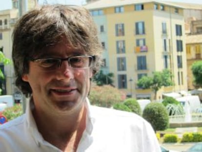 Foto de archivo de Carles Puigdemont, alcalde de Girona.