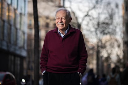 Eduardo Mendoza, en Barcelona en enero de 2024.