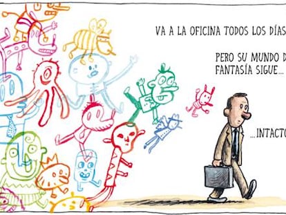 Va a la oficina todos los días