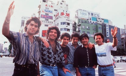 O grupo Gipsy Kings, em uma foto sem data.