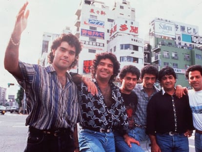 O grupo Gipsy Kings, em uma foto sem data.