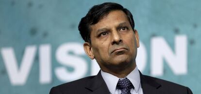 Raghuram Rajan, gobernador del banco central de la India. 