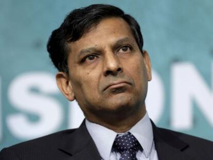 Raghuram Rajan, gobernador del banco central de la India. 