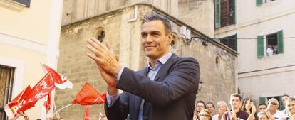 El presidente del gobierno en funciones, Pedro Sánchez.