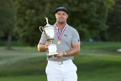 Bryson DeChambeau, como ganador del US Open.