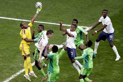 Jugada del gol de Pogba ante Nigeria. 