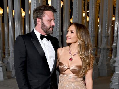 Ben Affleck and Jennifer Lopez at the 2023 LACMA Art + Film gala.