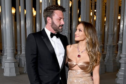 Ben Affleck and Jennifer Lopez at the 2023 LACMA Art + Film gala.