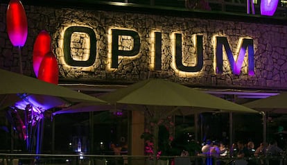 La discoteca Opium de Barcelona.