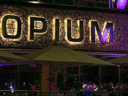 La discoteca Opium de Barcelona.