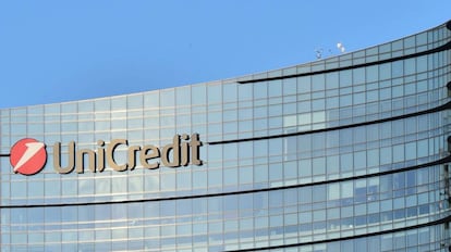 Uno de los edificios del banco italiano Unicredit.