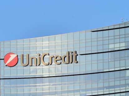 Uno de los edificios del banco italiano Unicredit.