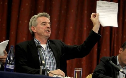 El presidente de Ryanair, Michael O'Leary.