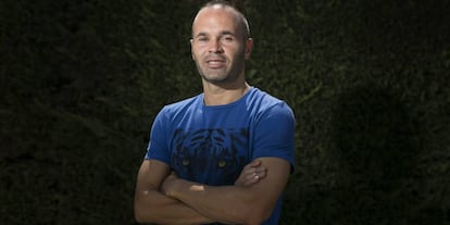 Iniesta, en la ciudad deportiva del Barcelona.