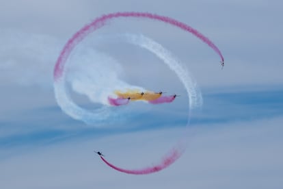 Exhibición de la Patrulla Águila.
