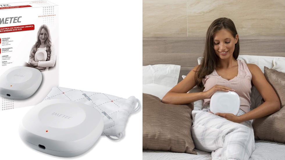 Calefactor eléctrico e inalámbrico para calentar la cama.