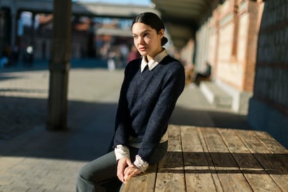 Ana Rujas posa en Matadero Madrid el 23 de diciembre de 2024.