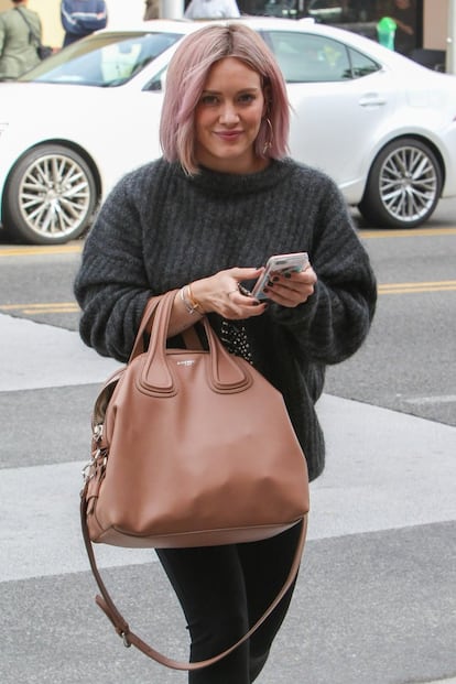 La actriz Hillary Duff, el pasado mes de enero en Beverly Hills.