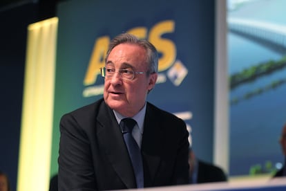 El presidente de ACS, Florentino Pérez.