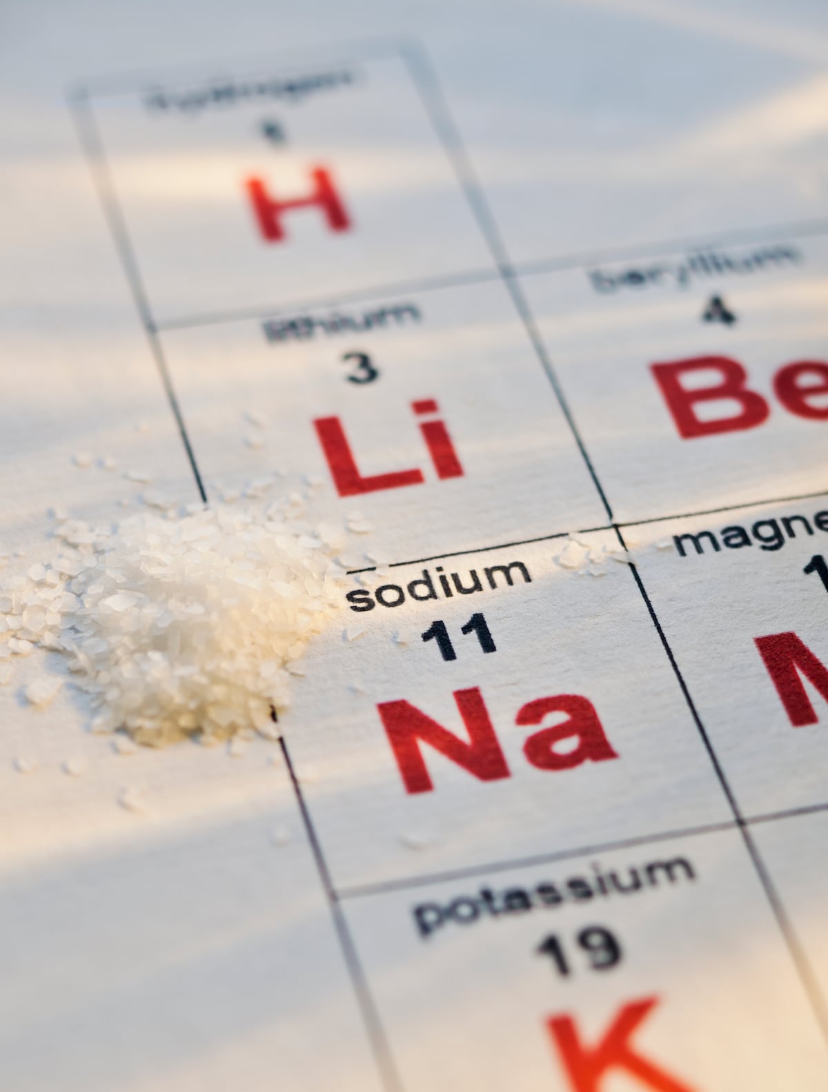 Sodium, the new white gold? 