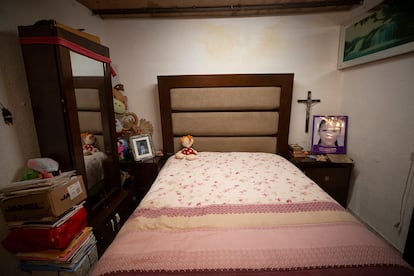 Habitación de Perla Alondra Bolaños Cruz, desaparecida en 2014 en el Estado de México