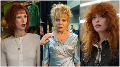 Ingrid García-Jonsson en 'Superestar', Cecilia Roth en 'Furia' y Natasha Lyonne en 'Poker Face'.