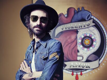 La casa de Leiva, refugio de rockeros