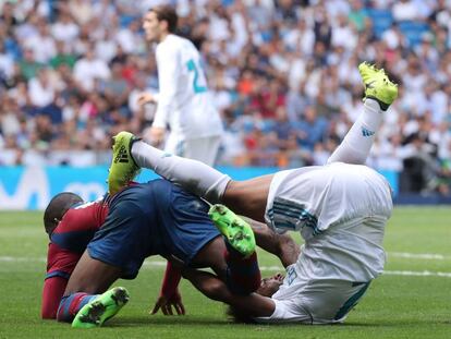 Marcelo, en el momento de su agresi&oacute;n a Lerma. 