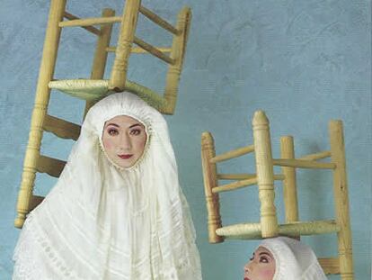 Cartel de le exposición sobre los Caprichos de Goya