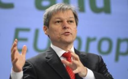 El comisario responsable de Agricultura, Dacian Ciolos. EFE/Archivo