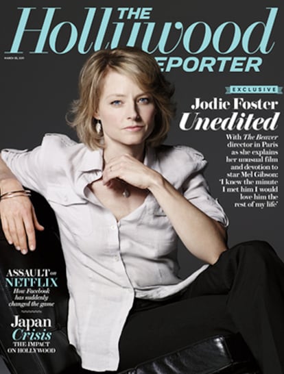 La actriz y directora estadounidense Jodie Foster ha hablado para la revista <i>Hollywood Reporter</i> sobre su gran amigo Mel Gibson: "Desde el primer momento que le vi supe que le amaría durante el resto de mi vida".