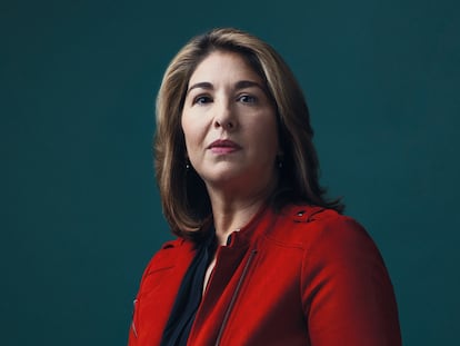 A jornalista Naomi Klein, fotografada em setembro de 2019.