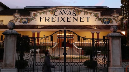 FILE PHOTO: View of the entrance of Freixenet, a Cava producer, in Sant Sadurni d'Anoia, near Barcelona, Spain, December 13, 2017. REUTERS/Albert Gea/File Photo