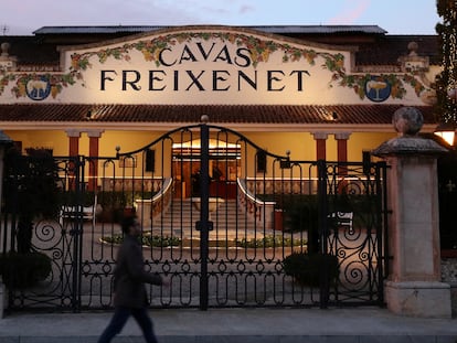 FILE PHOTO: View of the entrance of Freixenet, a Cava producer, in Sant Sadurni d'Anoia, near Barcelona, Spain, December 13, 2017. REUTERS/Albert Gea/File Photo