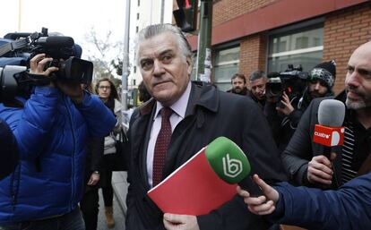 El extesorero del PP Luis Bárcenas.