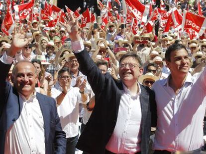 Puig: “El socialista es el único partido del cambio seguro e irreversible”