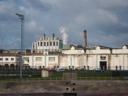 Factoría de Sniace en Torrelavega (Cantabria).