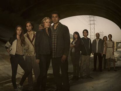 Los protagonistas de 'Fear the walking dead'