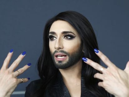 Conchita Wurst usa la música para la reivindicación homosexual