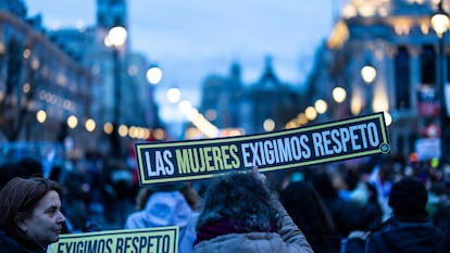 Manifestación del 8M en Madrid en 2024