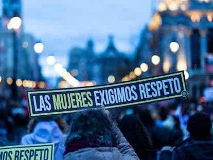 Manifestación del 8M en Madrid en 2024