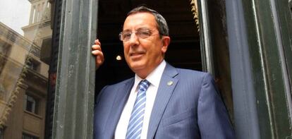 El diputado general de Bizkaia, José Luis Bilbao.