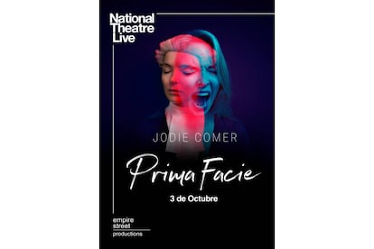 La obra 'Prima Facie' será la primera producción del National Theatre que emitirá +Que Cine, la ventana de contenidos alternativos de Cine Yelmo.